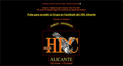 Desktop Screenshot of hdcalicante.com